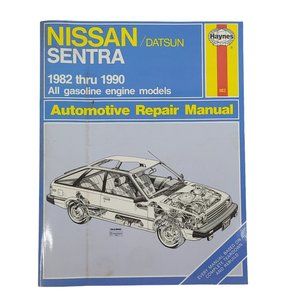 1982 -1990 Nissan Datsun Sentra Automotive Repair Service Manual 982 (US) Haynes